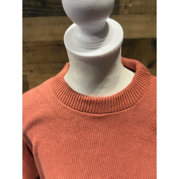 Vintage 1980s WhalerKnits- Salmon -Crew Neck Sweater -Size XXL - Picture 3 of 8